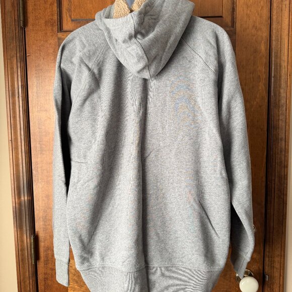 Lucky Brand Gray Hoodie Sweatshirt w/4-Leaf Clover Logo XX-Large - Picture 9 of 12